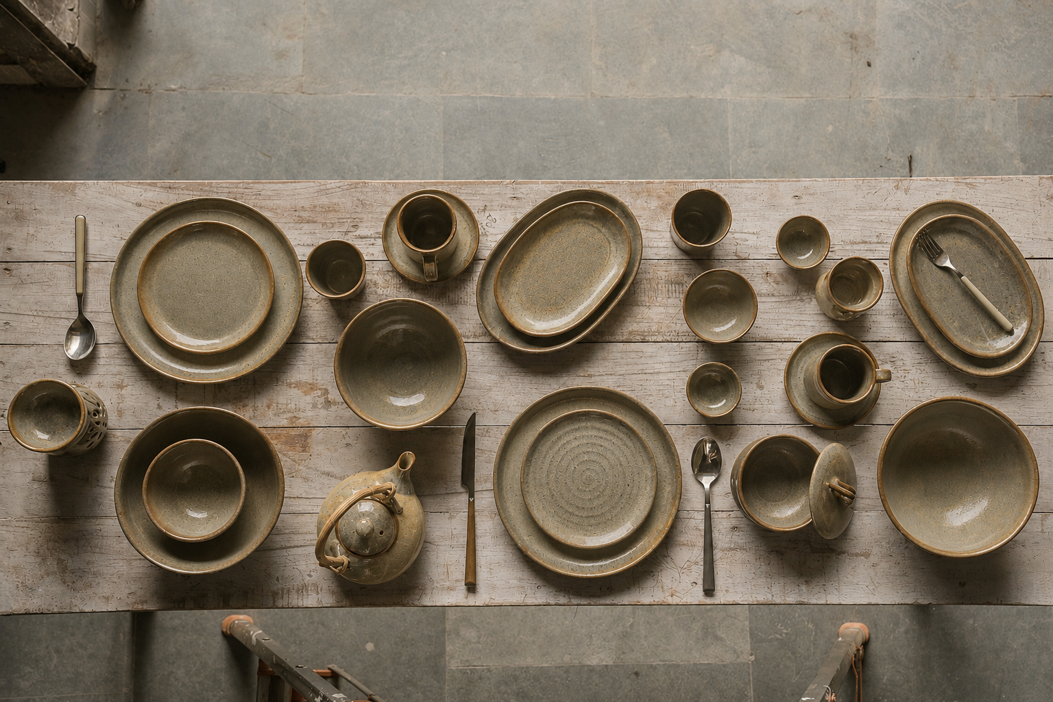 AVAAN horizon-glaze stoneware collection