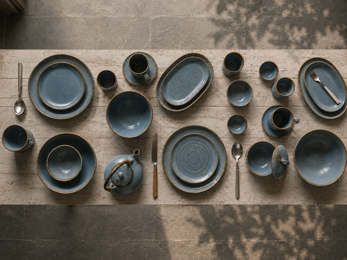 SORA neel-glaze stoneware collection